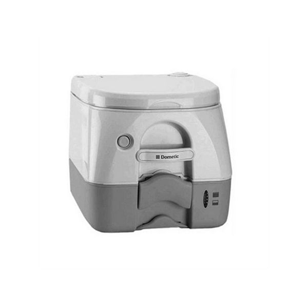 Toilettes portables compactes, avec rinçage préssurisé à 360 ° -  Minicroiseur