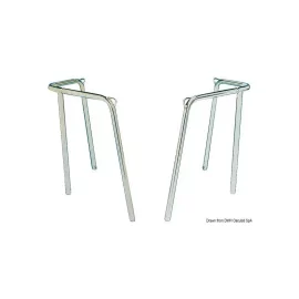 Balcon arrière inox pour Challenger Micro