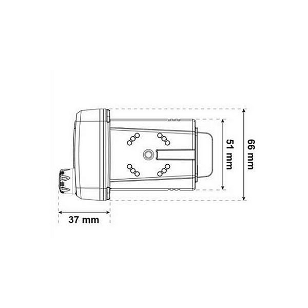 Antenne marine VHF équipée d'une girouette Windex 15 - Minicroiseur